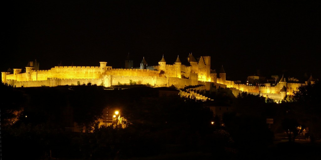 Carcassonne_noche