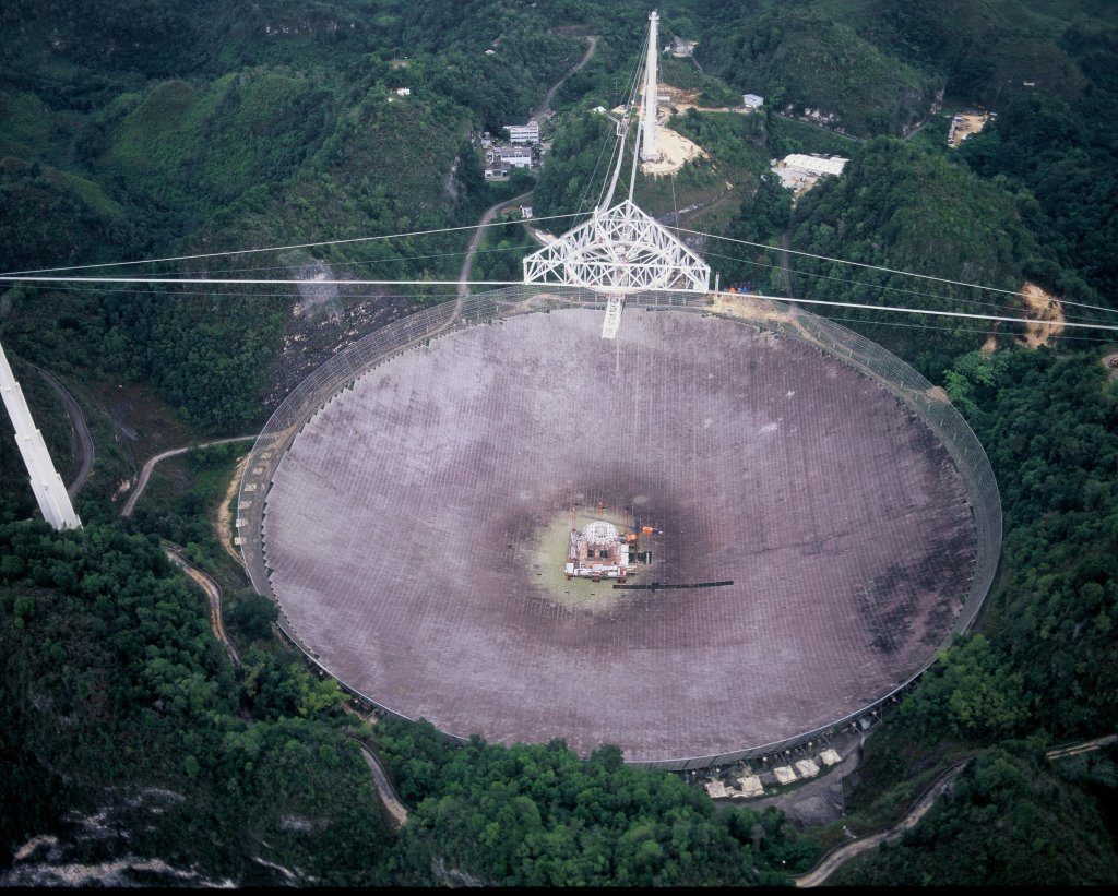 Radiotelescopio, Arecibo