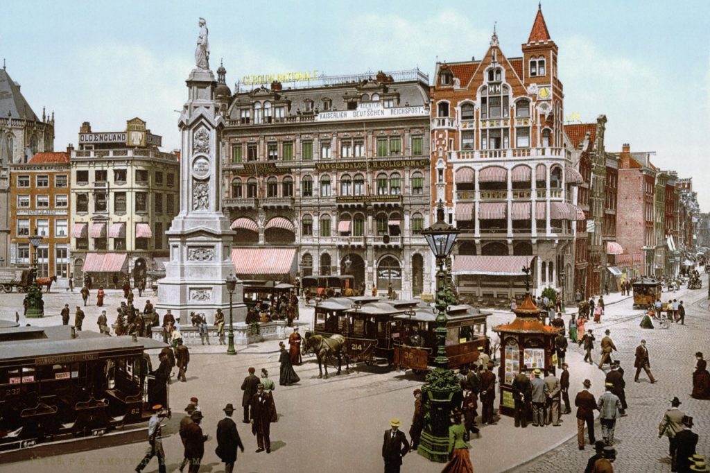 Ámsterdam alrededor del 1900