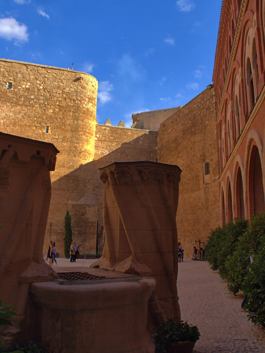 Patio del Castillo de Belmonte