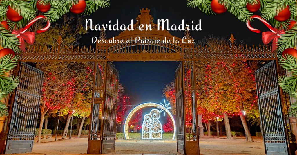 Navidad en Madrid, descubre el Paisaje de la Luz en fiestas