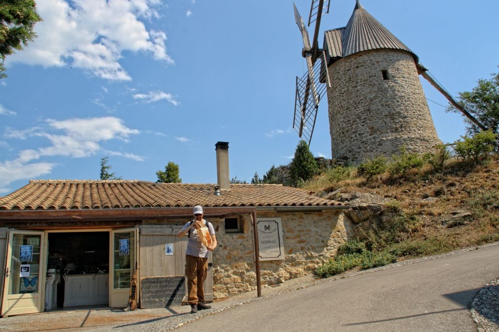 Molino de viento D'Omer en Cucugnan