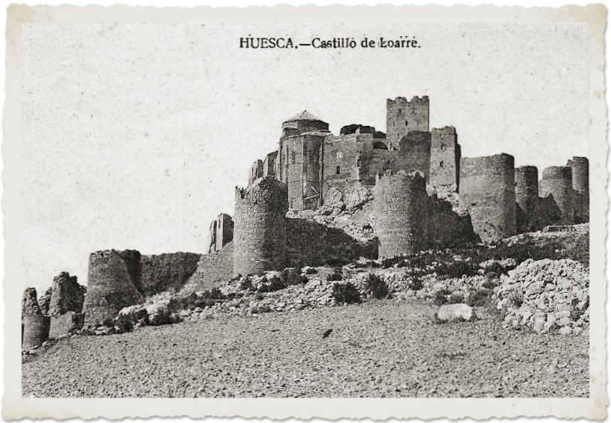 Postal del Castillo de Loarre