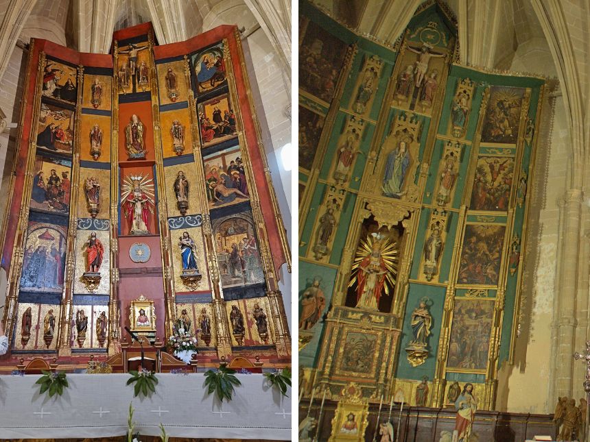 Retablo Mayor iglesia Santísima Trinidad Alcaraz