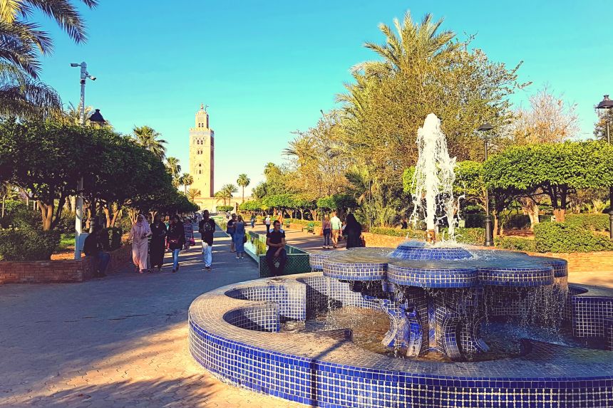 Jardines de la Koutoubia