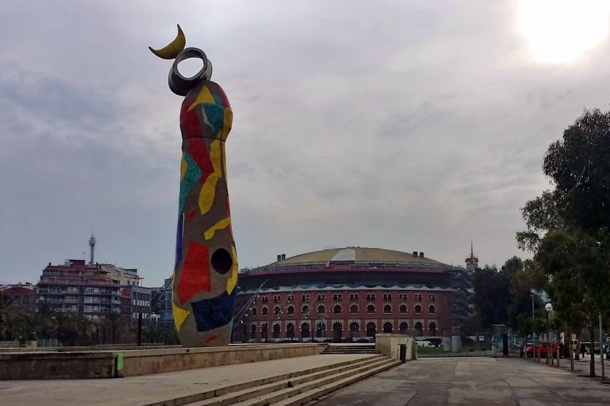 Prque Joan Miró y Arenas de Barcelona