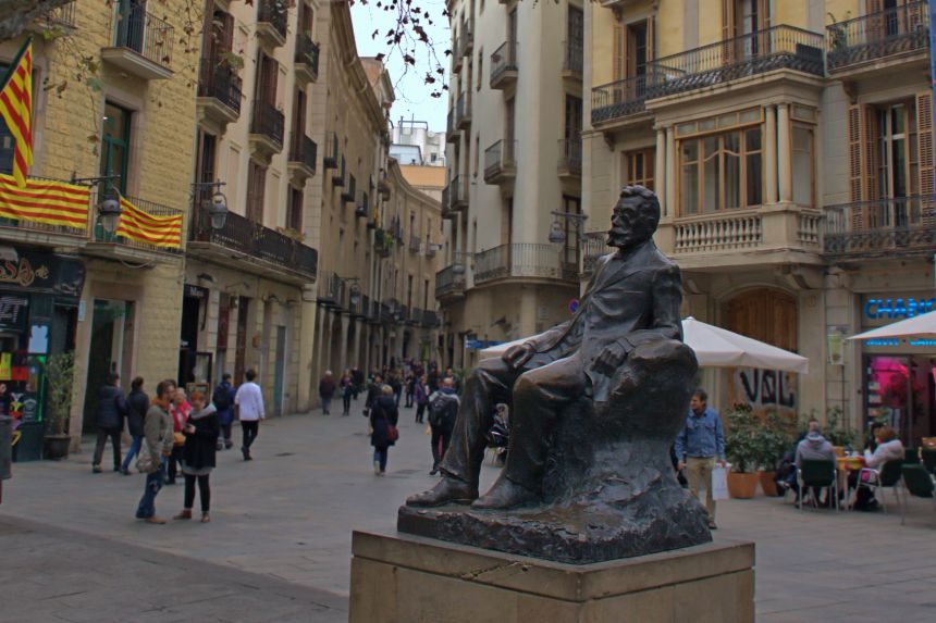 Escultura de Ángel Guimerá