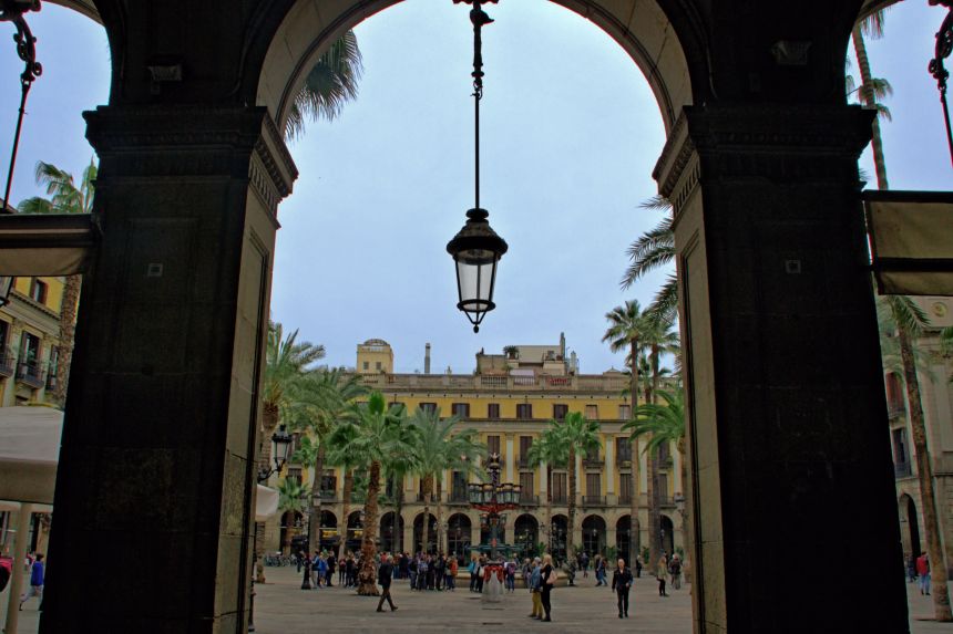 Plaza Real de Barcelona