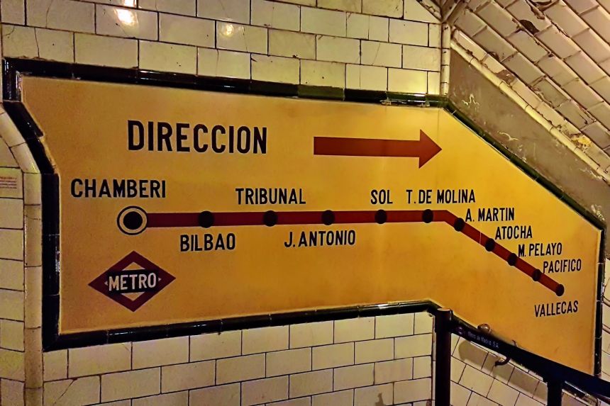 Linea 1 de Metro en 1966