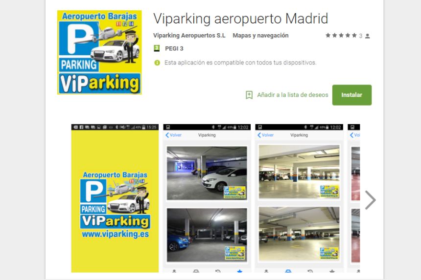 Viparking app