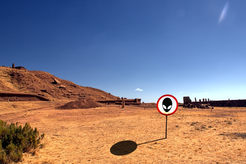 Extraterrestres en Tiwanaku