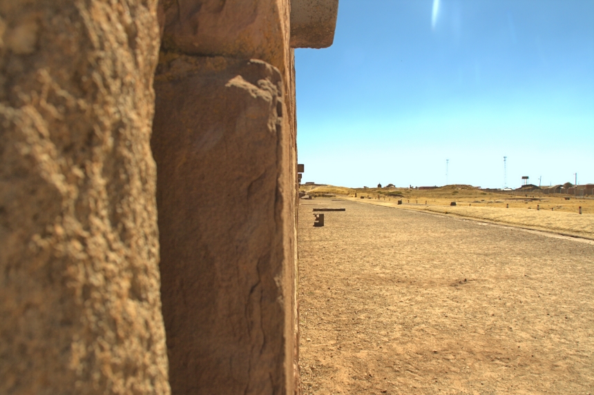 muro del Kalasasaya en Tiwanaku