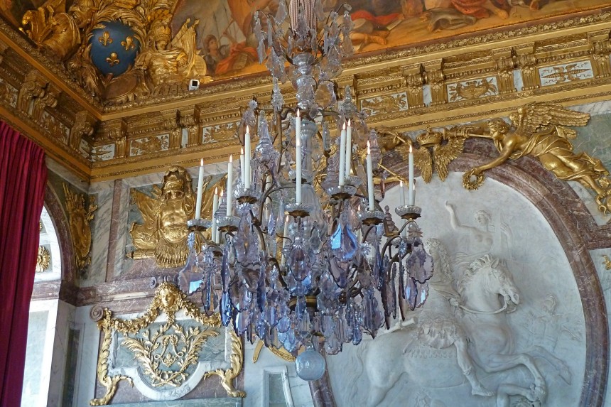 interior del Palacio de Versalles