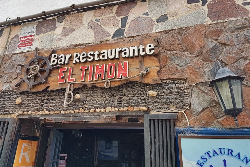 restaurante el Timon en el Médano