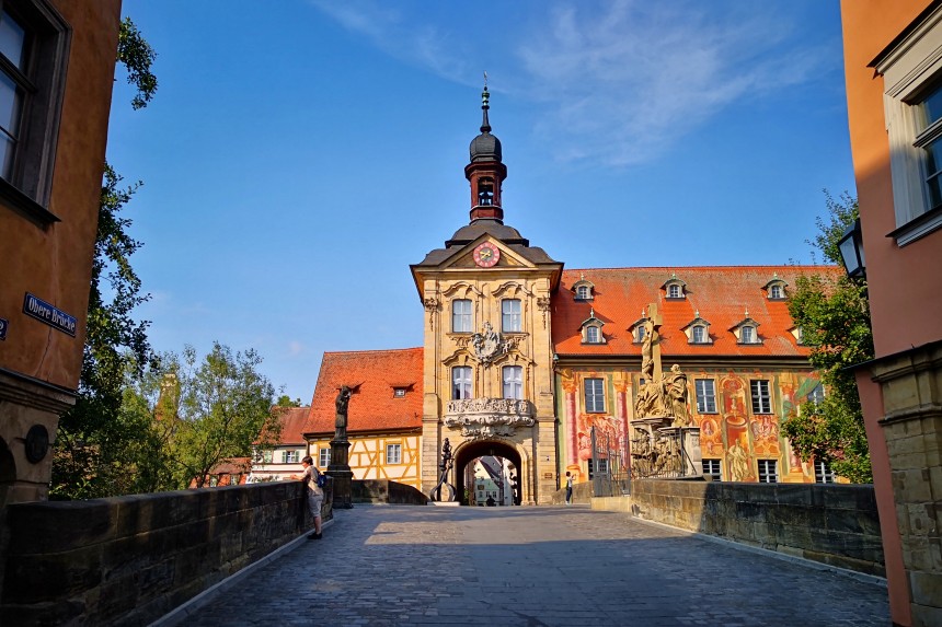 Altes Rathaus y Rottmeister desde Obere Brücke