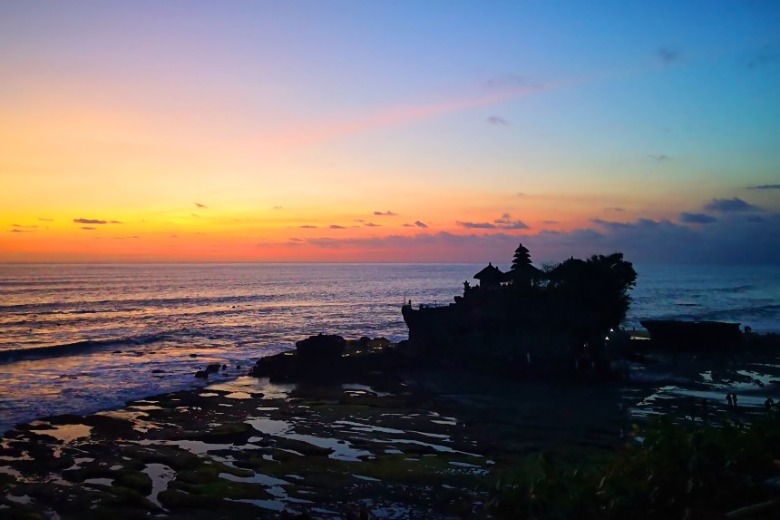 atardecer en Bali