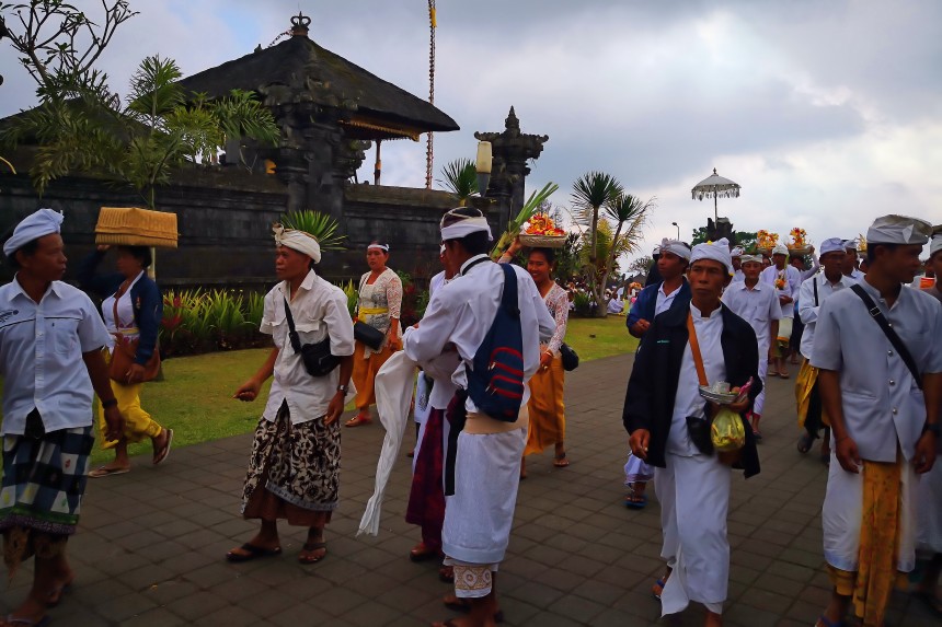 ceremonia en Bali
