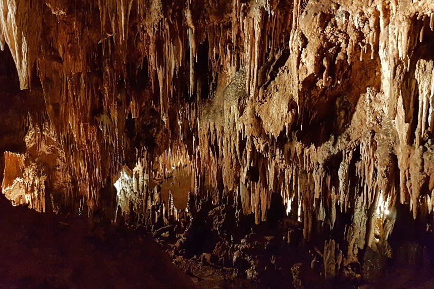 sala de las hadas de la cueva de Valporquero