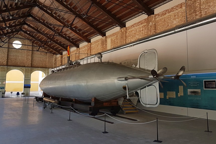 Que ver en Cartagena - Submarino Peral