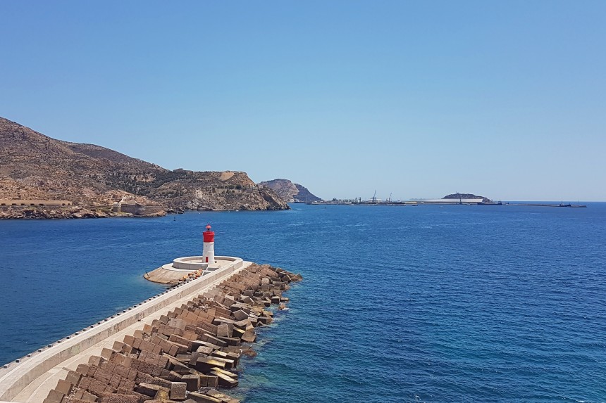 bahia de Cartagena y Faro de Navidad