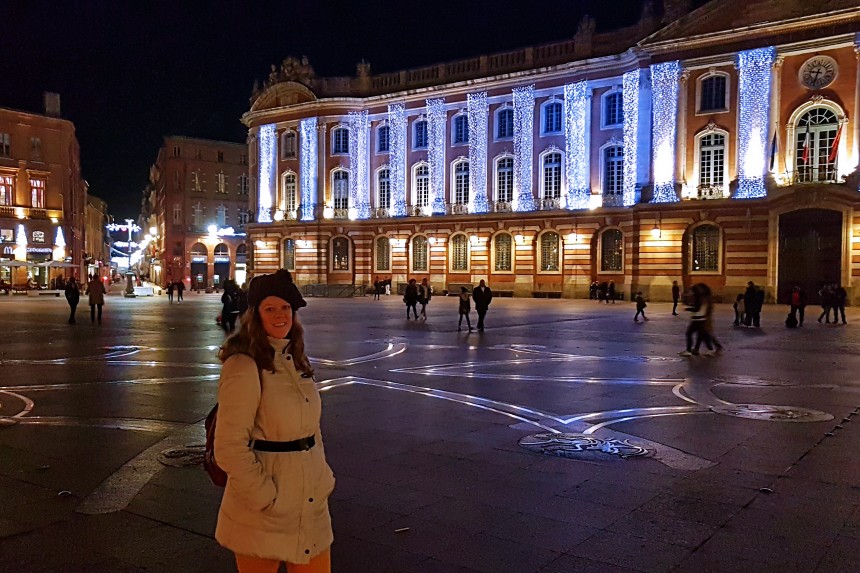 iluminación navideña en Toulouse
