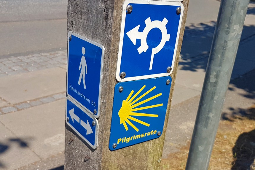 Camino de Santiago inglés por Roskilde