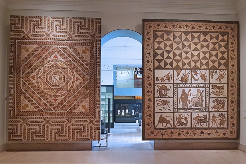mosaicos del Museo Arqueológico Nacional