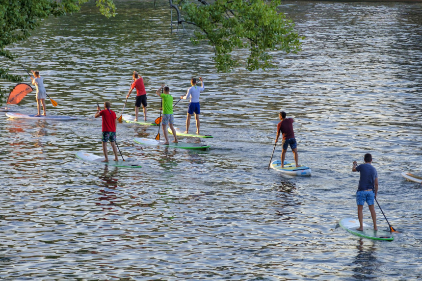Paddle Surf en grupo