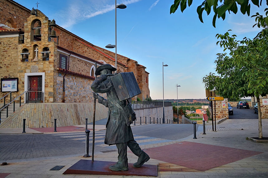 Estatua Quo Vadis en Astorga