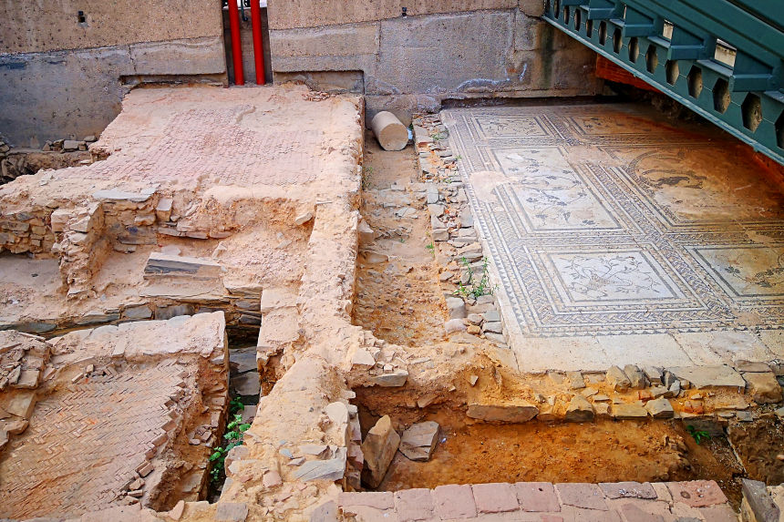 Ruta Romana de Astorga - Casa del Mosaico del Oso y los Pájaros