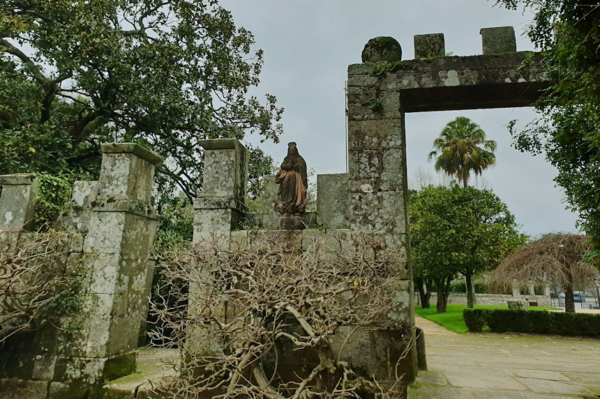 jardines del pazo de Castrelos