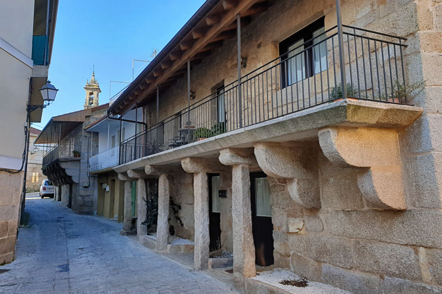 casas tradicionales de Seixalbo