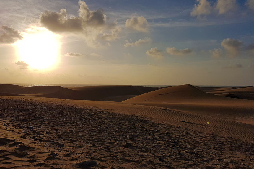 conservación de las dunas de Maspalomas