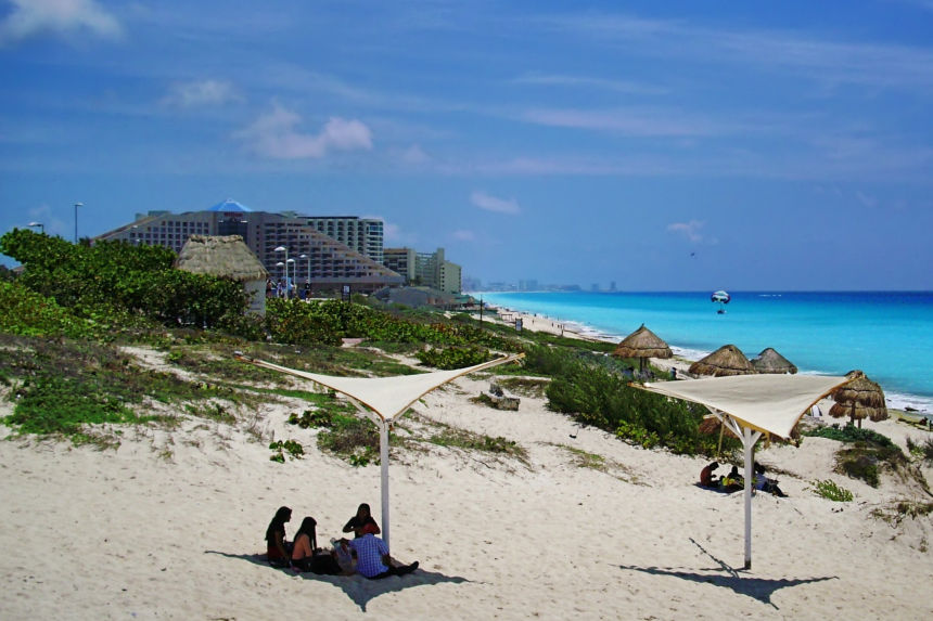 Hotel de lujo en Cancún