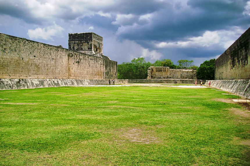 juego de pelota de Chichén Itzá