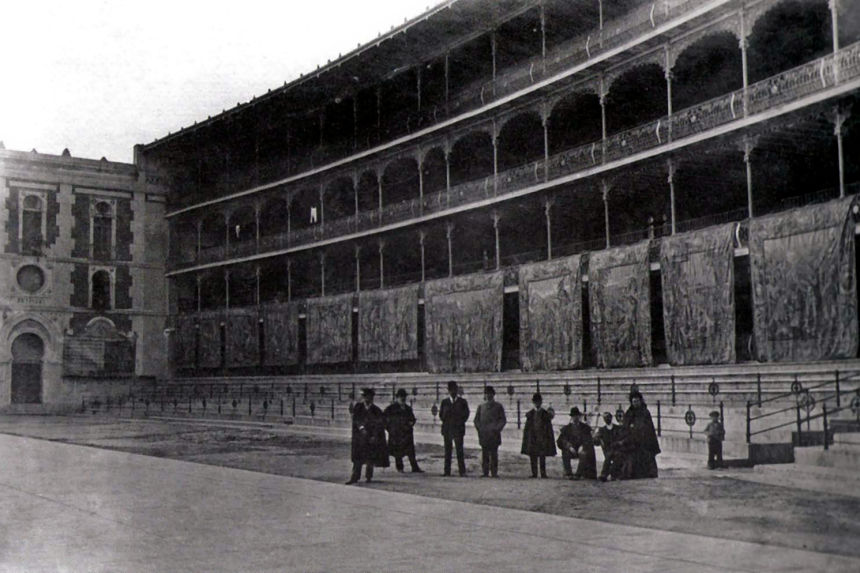 fronton Beti Jai en 1900