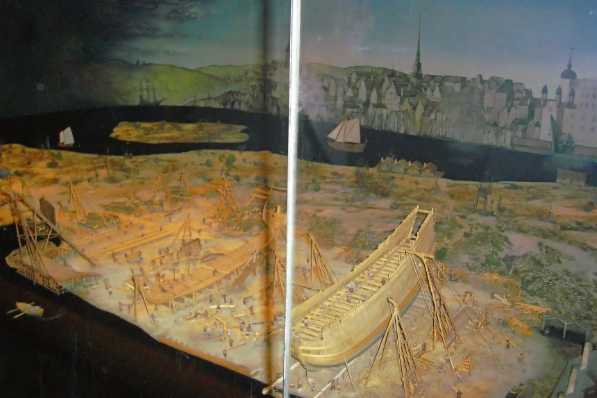 diorama del Vasamuseet