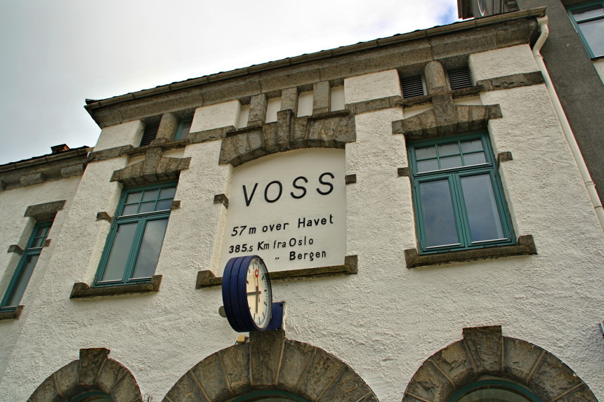 estación de tren de Voss