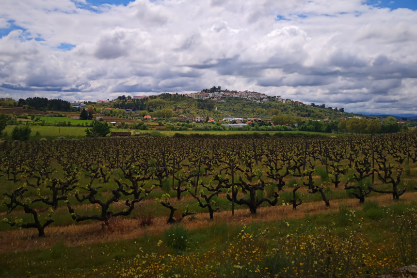 panorámica de belmonte en Portugal