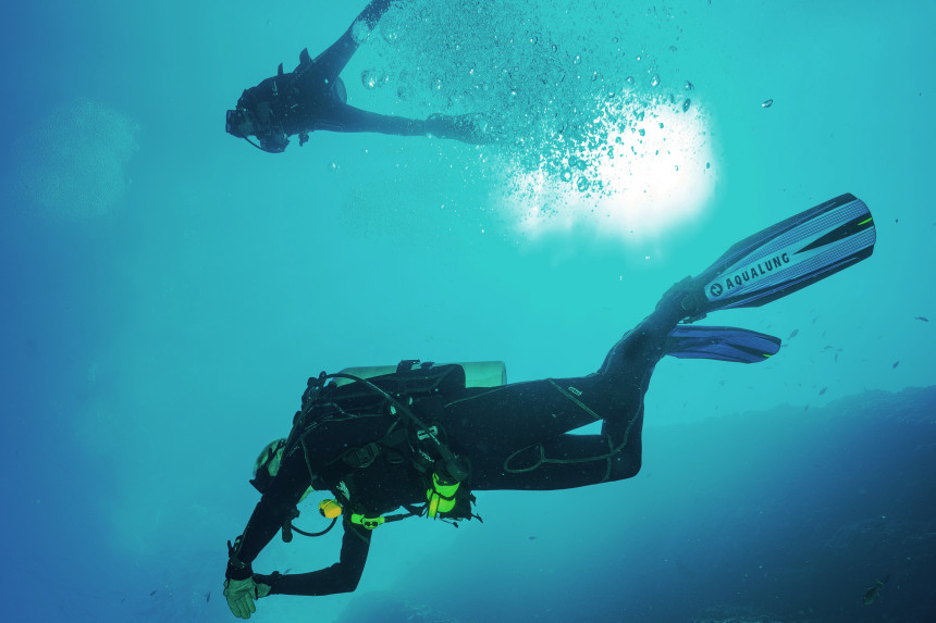 buceo en Tenerife con acompañante