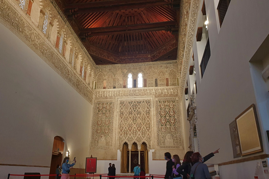 Sinagoga del Tránsito en estilo mudéjar