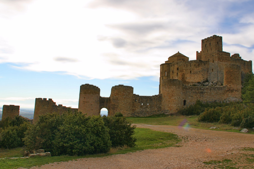 vistas del Castillo de Loarre