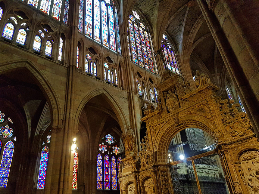vidrieras de la catedral de León