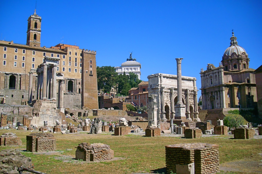 El Foro romano