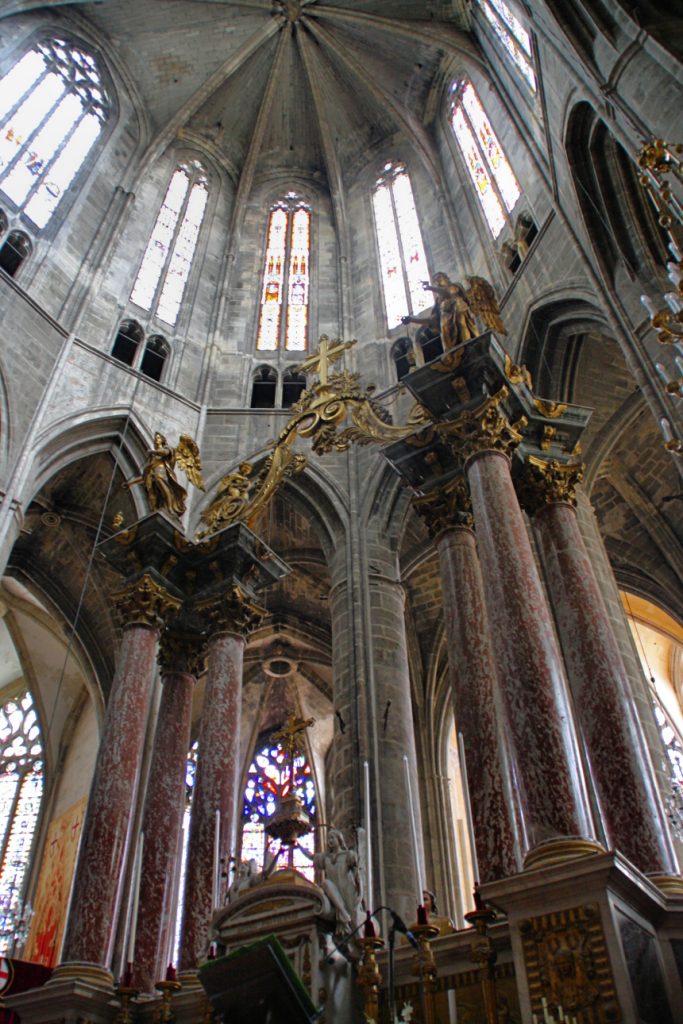 interior de la Catedral de Narbona