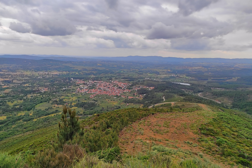 Vistas de Sierra de Gata en Cáceres