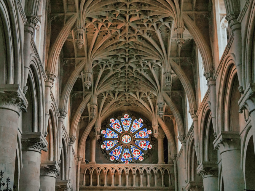 Interior de la Catedral de Oxford