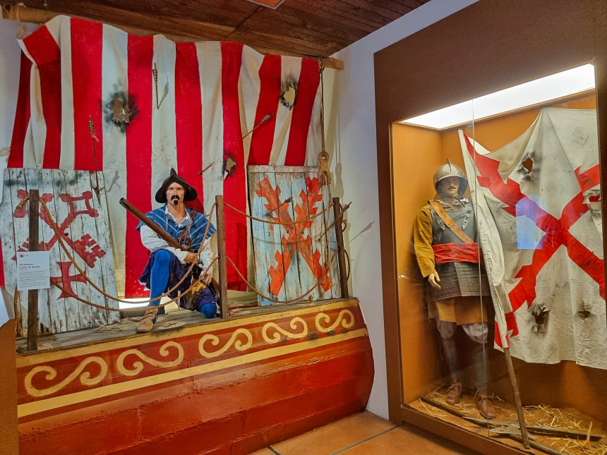 Arcabucero del Tercio de Sicilia en Lepanto - Museo de los Tercios